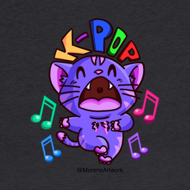 Giddy Kitty (K-POP) by MorenoArtwork